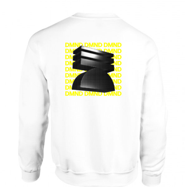 DMND CAPSULE graphic crewneck Blanc - Image 2